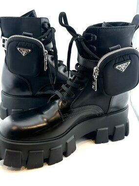BRAND NEW PRADA CALZATURE DONNA BOOTIE, SIZE 40